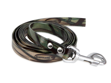 Firedog BioThane Vodítko 19 mm 1 m bez rúčky camo khaki