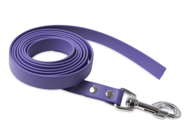 Firedog BioThane Hundeleine 19 mm 1 m ohne Handschlaufe violett