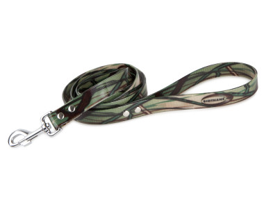 Firedog BioThane Hundeleine 25 mm 3 m mit Handschlaufe camo olive