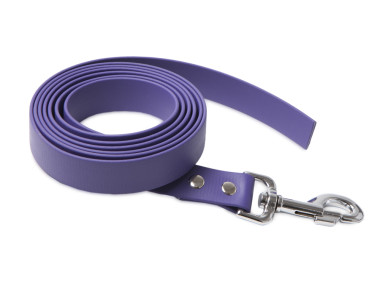 Firedog BioThane Hundeleine 25 mm 3 m ohne Handschlaufe violett