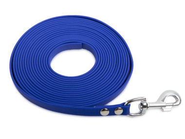Firedog BioThane Tracking leash 13 mm 5 m blue
