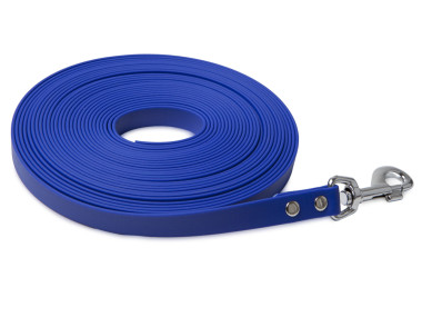 Firedog BioThane Tracking leash 19 mm 13 m blue