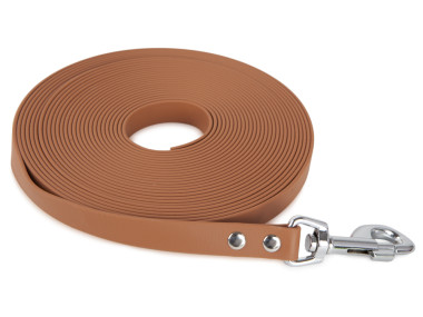 Firedog BioThane Schleppleine 19 mm 10 m hellbraun