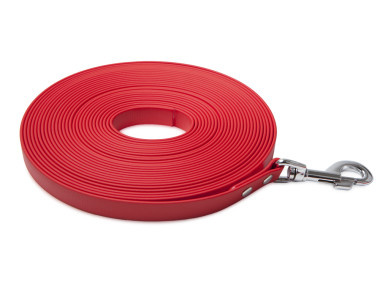 Firedog BioThane Schleppleine 19 mm 15 m rot