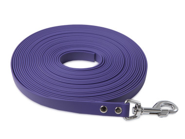 Firedog BioThane Schleppleine 19 mm 7,5 m violett