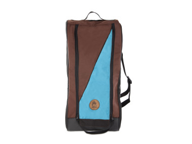 Firedog Stiefeltasche braun/baby blau