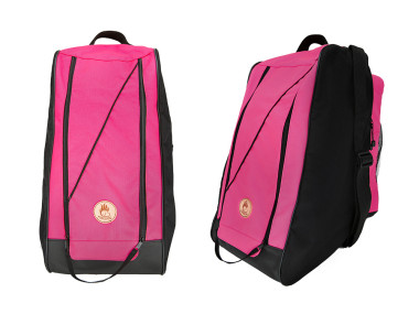 Firedog Stiefeltasche rosa/schwarz