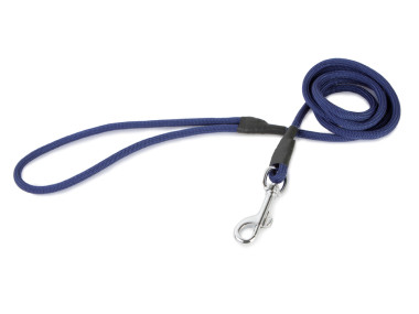 Firedog Hundeleine mit Karabiner 6 mm 130 cm marineblau