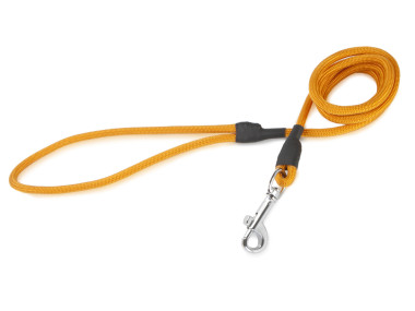 Firedog Hundeleine mit Karabiner 6 mm 130 cm orange