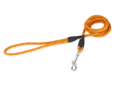 Firedog Hundeleine mit Karabiner 6 mm 130 cm orange/rot