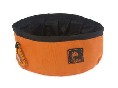Firedog Click & Go travel bowl 1,0 L orange