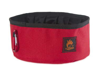 Firedog Click & Go travel bowl 1,0 L red