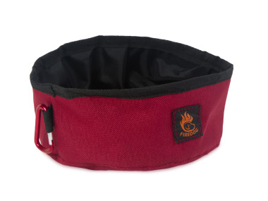 Firedog Click & Go Reisenapf 1,0 L weinrot