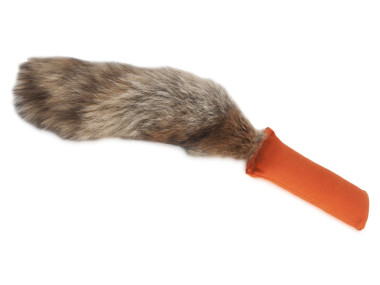 Firedog Dummy 260 g orange with fox tail 