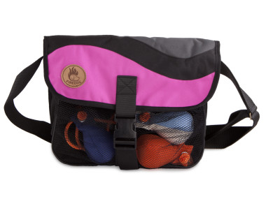 Firedog Dummytasche Profi M schwarz/pink