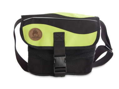 Firedog Dummy bag Profi for children black/neon green