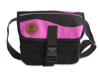 Firedog Dummy bag Profi for children black/pink