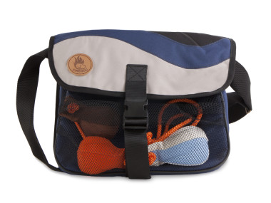Firedog Dummytasche Profi M marineblau/beige