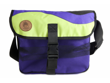 Firedog Dummytasche Profi L violett/neongrün