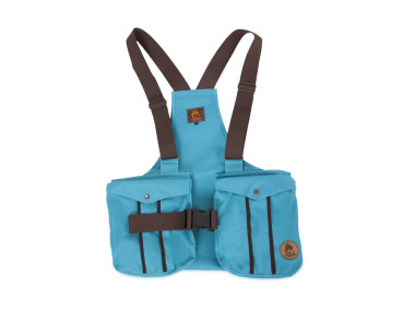 Firedog Dummy vest Trainer XL baby blue with plastic buckle