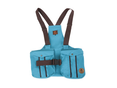 Firedog Dummyweste Trainer M babyblau mit Plastik-Klickverschluss