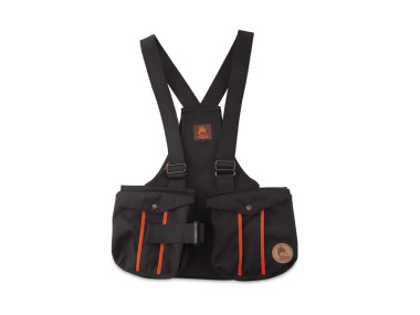Firedog Dummyweste Trainer M schwarz mit Plastik-Klickverschluss