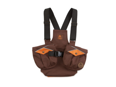 Firedog Dummy vest Trainer for children 122-128 brown/orange