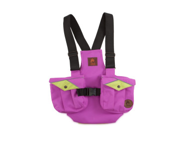 Firedog Dummy vest Trainer for children 140-146 pink/neon green
