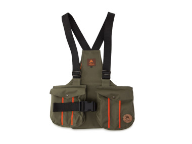 Firedog Dummy vest Trainer S khaki with plastic buckle
