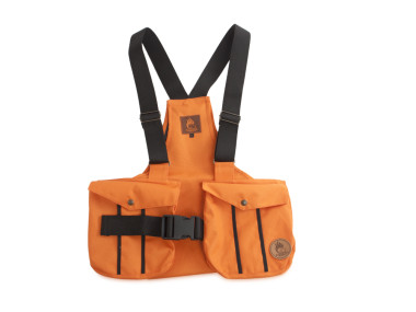 Firedog Dummy vest Trainer M orange with plastic buckle