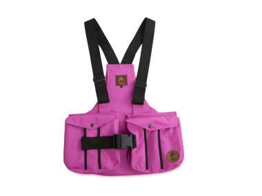 Firedog Dummyweste Trainer S pink mit Plastik-Klickverschluss