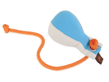 Firedog Dummyball Marking 150 g baby blau/weiß