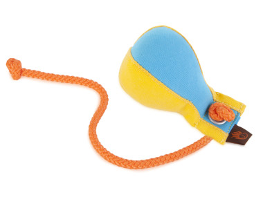 Firedog Dummyball Marking 150 g baby blau/gelb