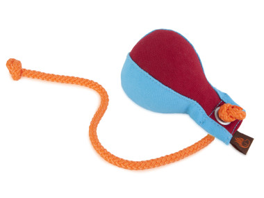 Firedog Dummyball Marking 150 g weinrot/baby blau