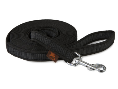 Firedog Grip dog leash 20 mm 2 m with handle black