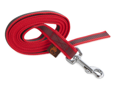 Firedog Grip dog leash 20 mm 3 m without handle red