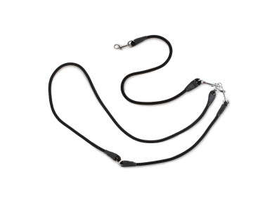 Firedog Hunting leash 8 mm L 265 cm classic snap hook black
