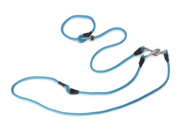 Firedog Hunting leash 8 mm S 255 cm moxon aqua blue