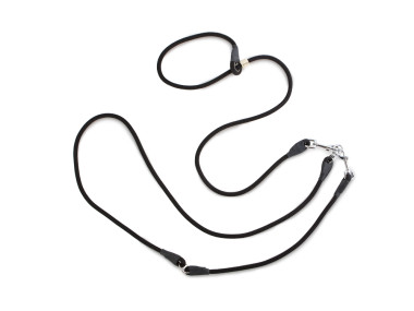 Firedog Hunting leash 8 mm L 345 cm moxon black