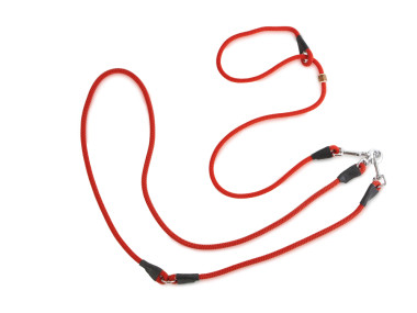 Firedog Hunting leash 8 mm L 345 cm moxon red