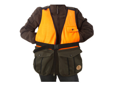 Firedog Hunting vest XL canvas khaki/orange
