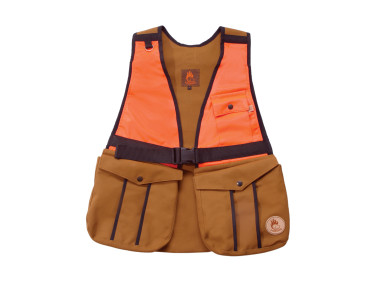 Firedog Hunting vest XXL canvas light brown/orange