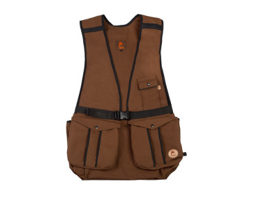 Firedog Hunting vest Profi XS canvas brown