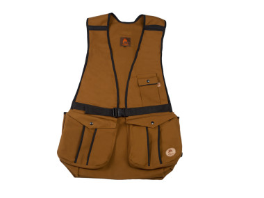 Firedog Hunting vest Profi XL canvas light brown