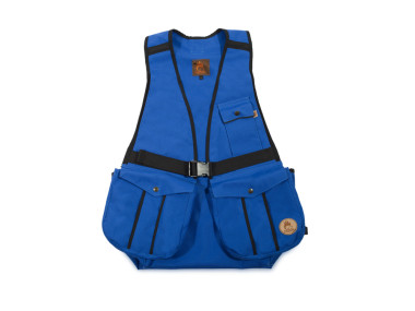 Firedog Hunting vest Profi M nylon blue