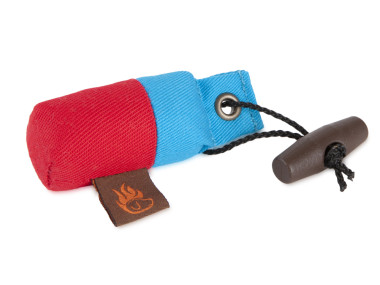 Firedog Keychain minidummy baby blue/red