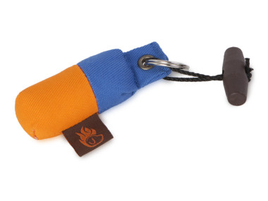 Firedog Schlüsselanhänger Minidummy blau/orange