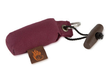 Firedog Keychain minidummy bordeaux