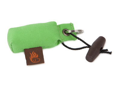 Firedog Keychain minidummy light green