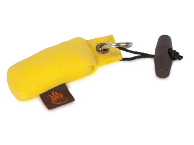 Firedog Schlüsselanhänger Minidummy gelb